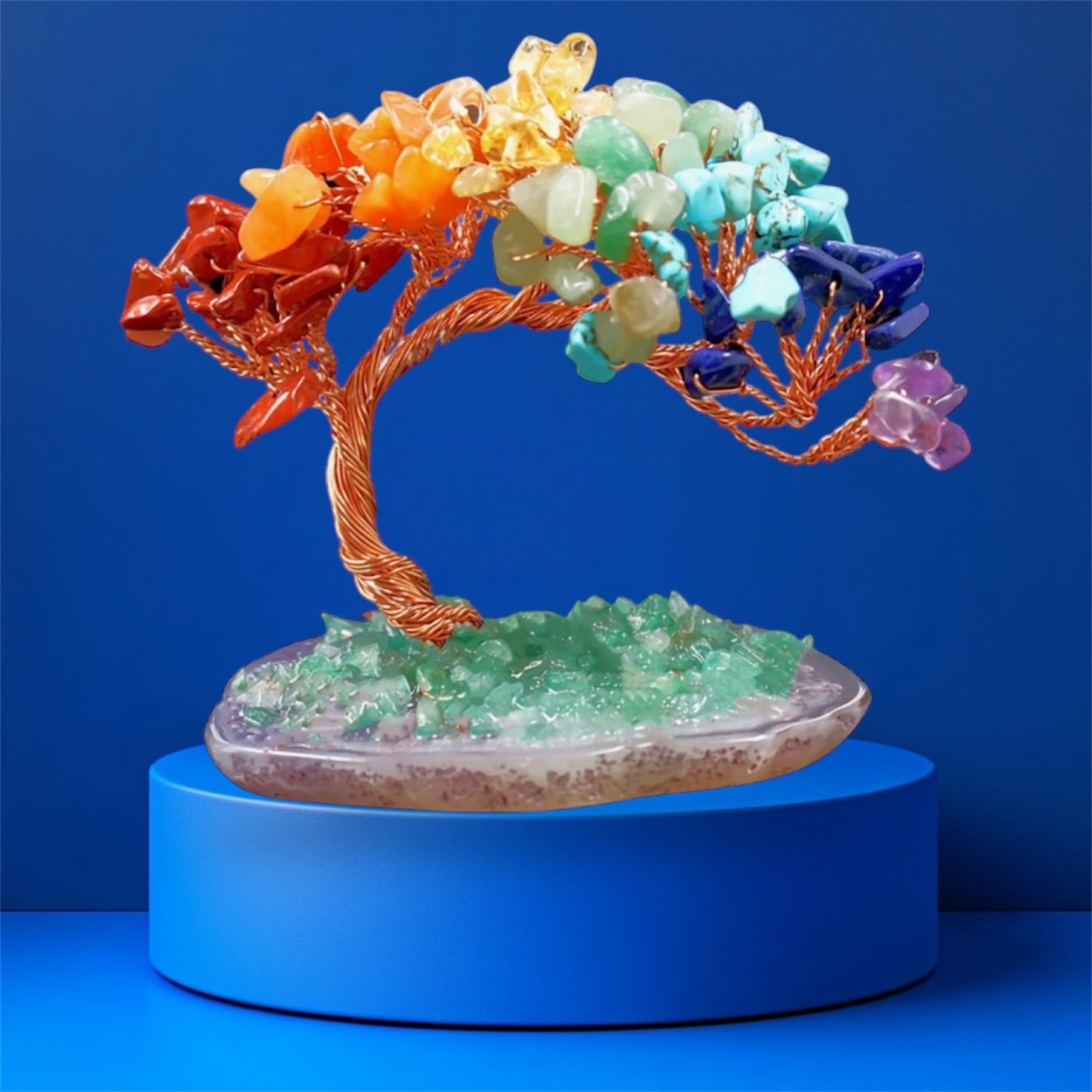 Crystal Healing 7 Chakra Tree