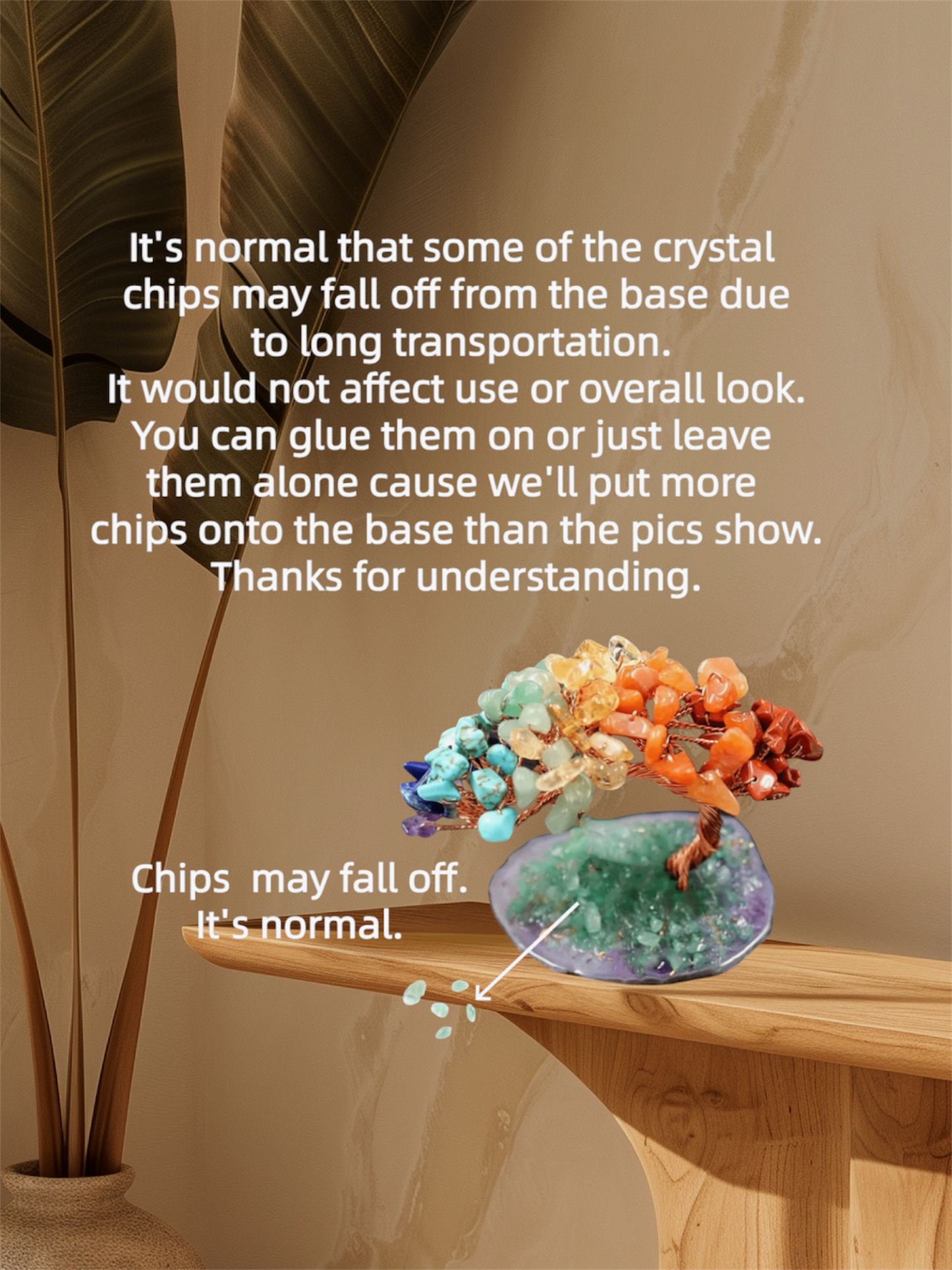 Crystal Healing 7 Chakra Tree