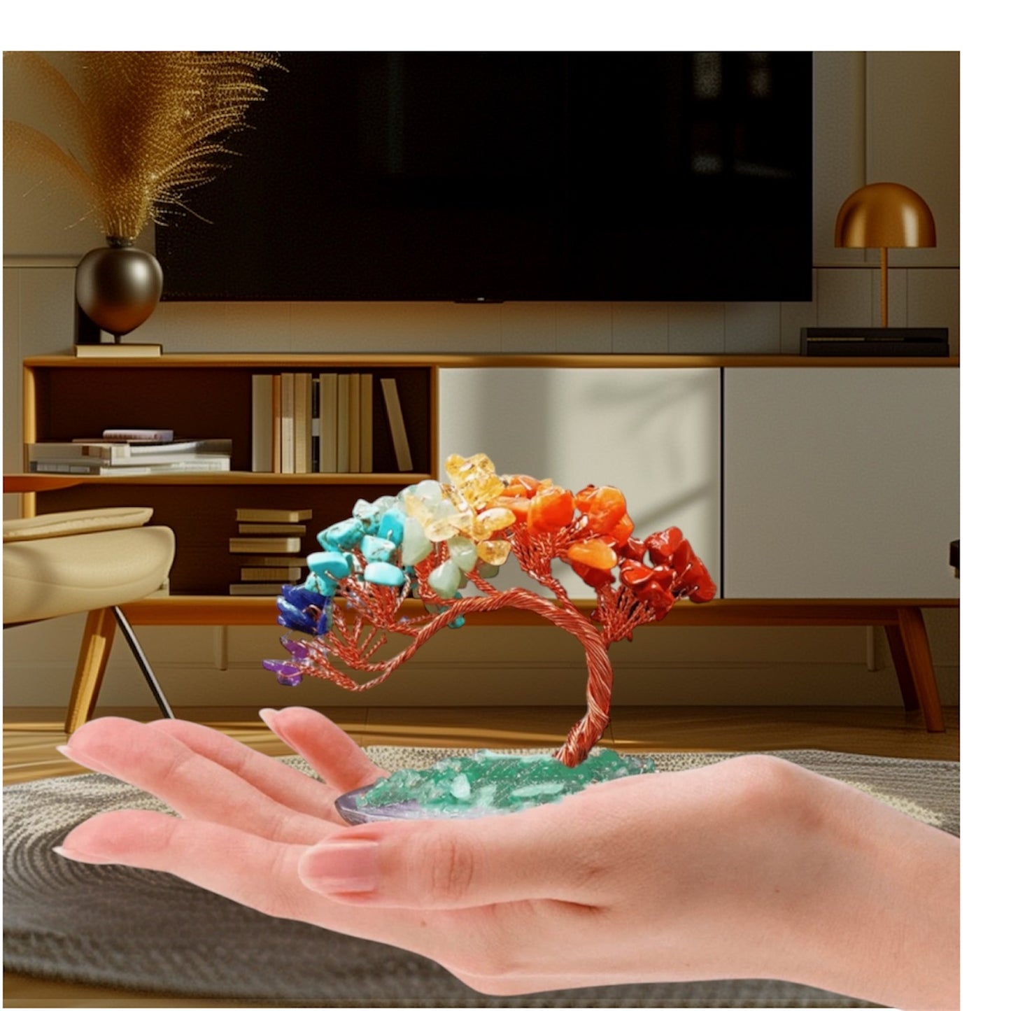 Crystal Healing 7 Chakra Tree
